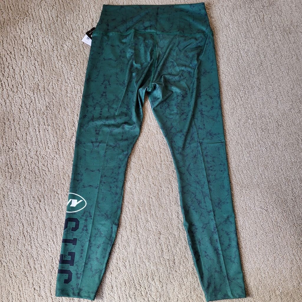 Women’s New York Jets NFL Team Leggings – Green & Black – Size XL – NWT – FOCO - Picture 9 of 9